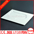 P&T porcelain factory white porcelain dishes, rectangle plates